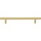 Elements 160 mm Center-to-Center Brushed Gold Naples Cabinet Bar Pull 220BG - alternate 4